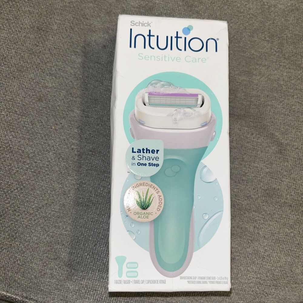 Schick Intuition Sensitive Care Razor Lather & Shave One Step